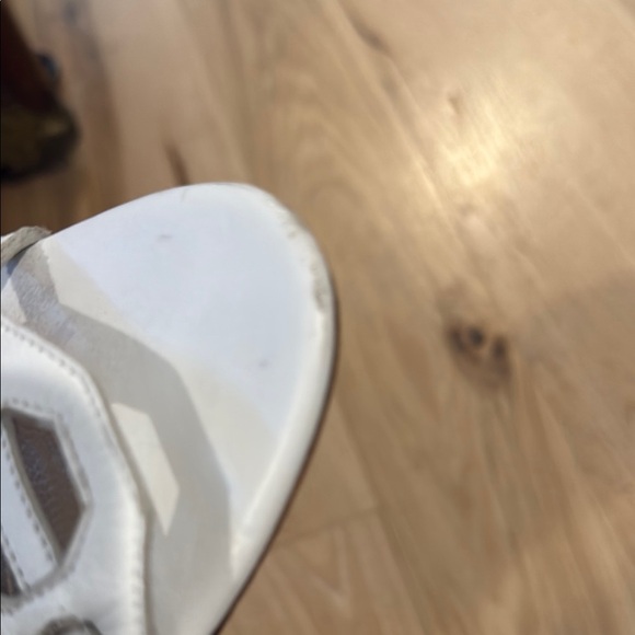 Paul Andrew Genuine Leather White Gladiator Sandals with Cage Design GUC - Picture 6 of 6